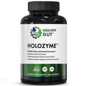 HoloZyme - Digestive Enzyme Product - Gluten Free, GMO Free, Dairy Free, Digestive Wellness