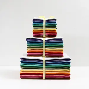 Wool Blend Felt Collection + Chart // 9x12 // Felt Patterns, Gifts for Crafters, Felt Sheets, Fabric Bundle, Felted Wool, Wool Felt