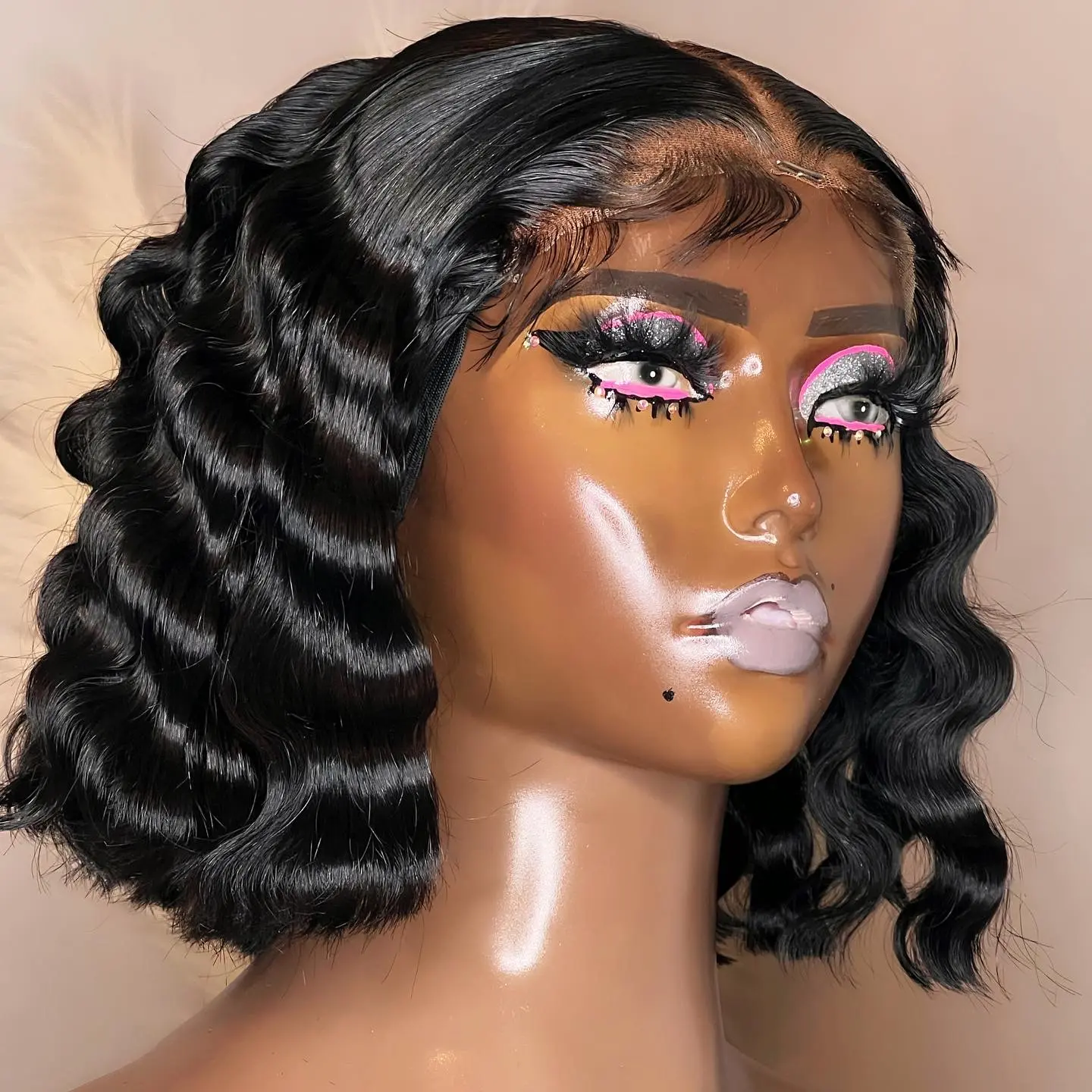 Bob Wig (crimps)