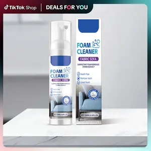 Upholstery Foam Cleaner – Instant Stain & Odor Remover for Couch, Mattress & Curtains, No-Scrub Dry Foam, Safe for All Fabrics