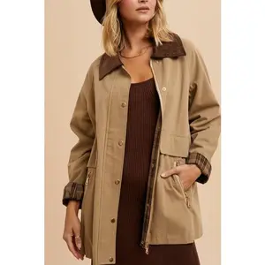 The Hillsboro Barn Jacket in Beige