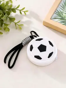 Basketball Football Tennis Baseball Keychain, Sports Series, Earphone Bag Organizer, Daily Vacation Fitness Gift, Kids Birthday Father's Day Graduation Present