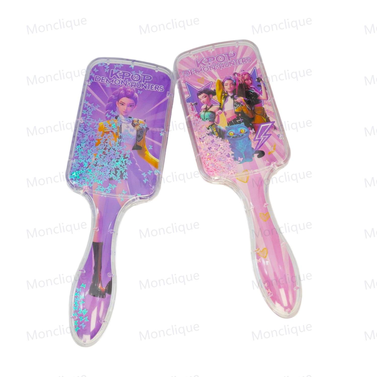 Comb Anime Kpop Demon Hunters Air Cushion Comb Series Cute Cartoon Peripheral Household Fashion Girl Student Comb Fan Club Gifts