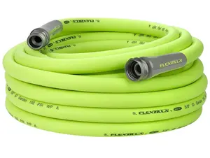Garden Hose 5/8 in. x 50 ft, Heavy Duty, Lightweight, Drinking Water Safe, ZillaGreen - HFZG550YW-E