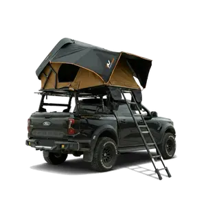 Naturnest Sirius 2 ABS Clamshell Pop-Up Rooftop Tent for 2-3 Persons - 30-Second Setup, 5cm Foam Mattress, Anti-Condensation Pad, High Ceiling, Durable ABS Shell for Couples outdoorfun