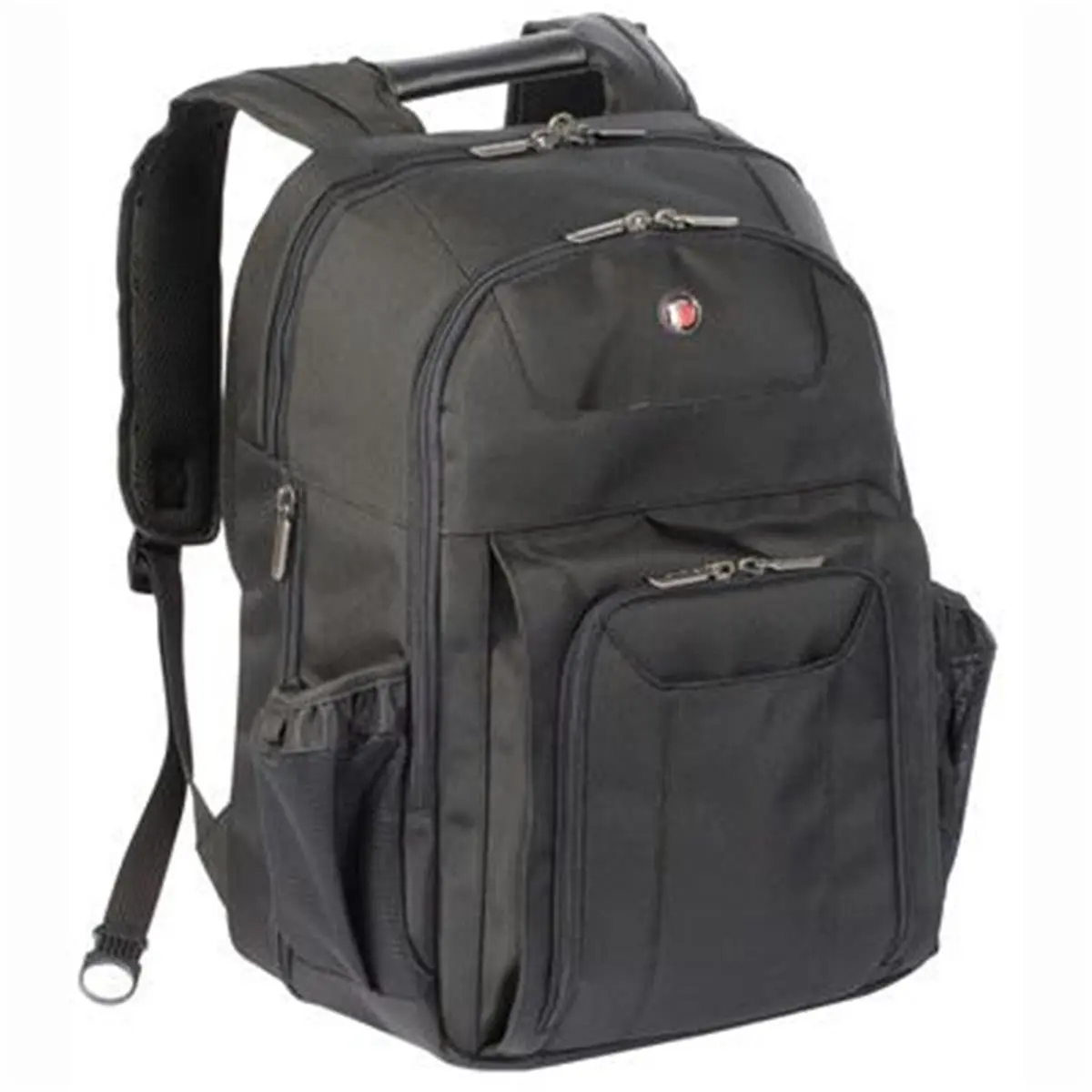 Targus Corporate Traveler Backpack, Durable Nylon, Expandable Anti-Shock Design with Built-in Organizer, Padded Ergonomic Mesh Straps, Ideal for Everyday Carry and Travel On The Road, Edc Gear, Business Card Holder, Adjustable, Ballistic Nylon, Fits Up To