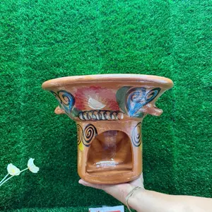 Mexican Clay Bracero/Anafre Food Warmer Grande 14.5In.