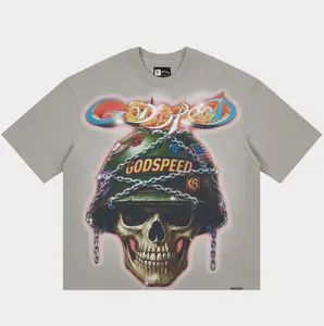 Godspeed Badges of Honor T-shirt (Wolf Grey)