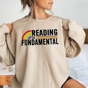 Reading Is Fundamental Shirt, Fuuny Book Lover, Reading Lover, Bookish, Bookworm T-shirt, Book Nerd Shirt, Book Club T-shirt RQG3B