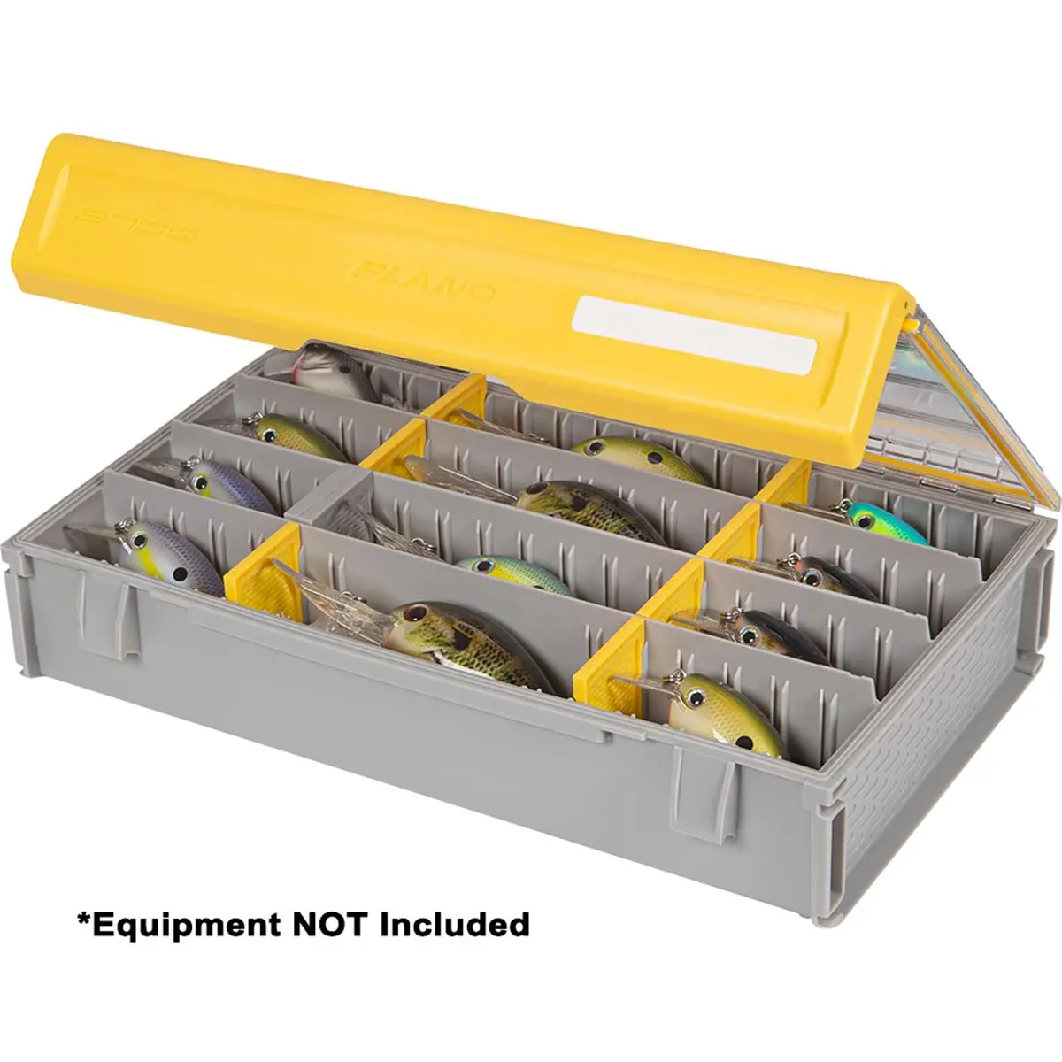 Plano EDGE 3700 Deep Professional Tackle Box, Modern Lure Storage with Crystal View Lid, Adjustable Dividers and Rustrictor Technology, Deep Capacity, Stacking Units, Steel Hinges, Waterproof Seal