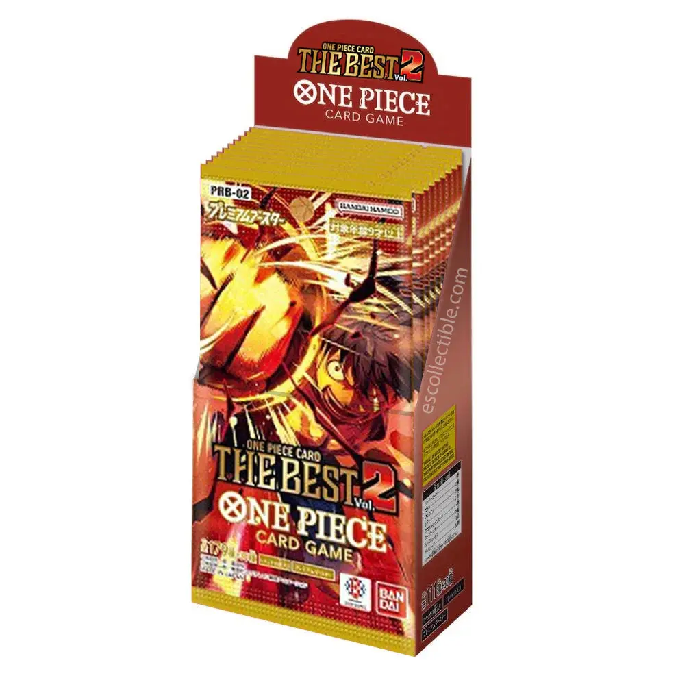 PRB-02 The Best Vol 2 One Piece Japanese Booster Box - TikTok Shop