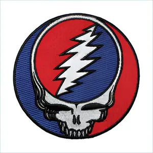 Grateful Dead - Steal Your Face X-Large Iron On Patch