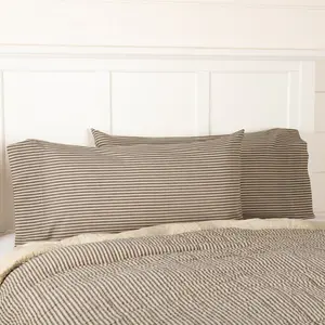 Sawyer Mill Ticking Stripe Pillow Case Set of 2