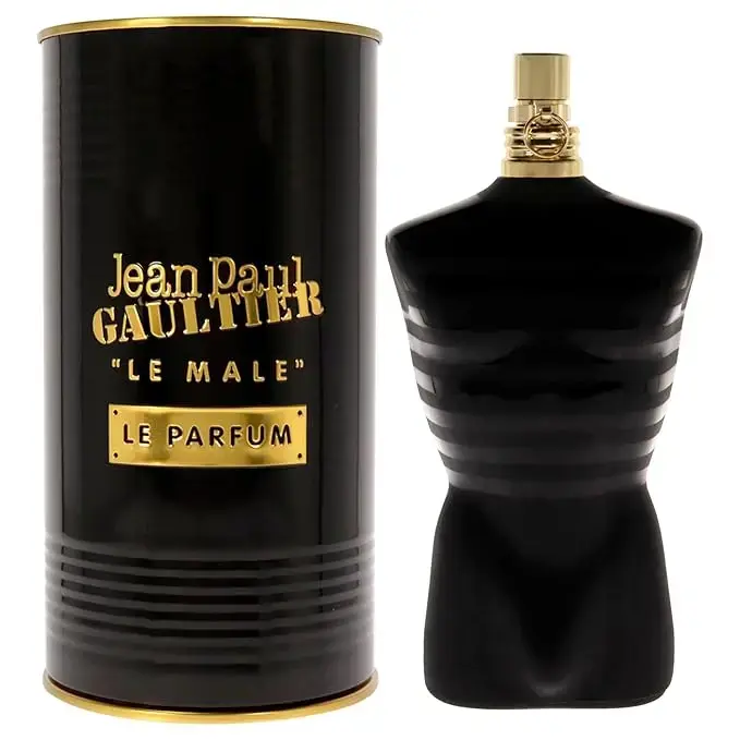 Jean Paul Gaultier Le Male Le Parfum for Men - 125ml & 75ml Eau de Parfum Intense Spray with Lavender, Cardamom, and Vanilla - Long Lasting Fragrance | Men scent