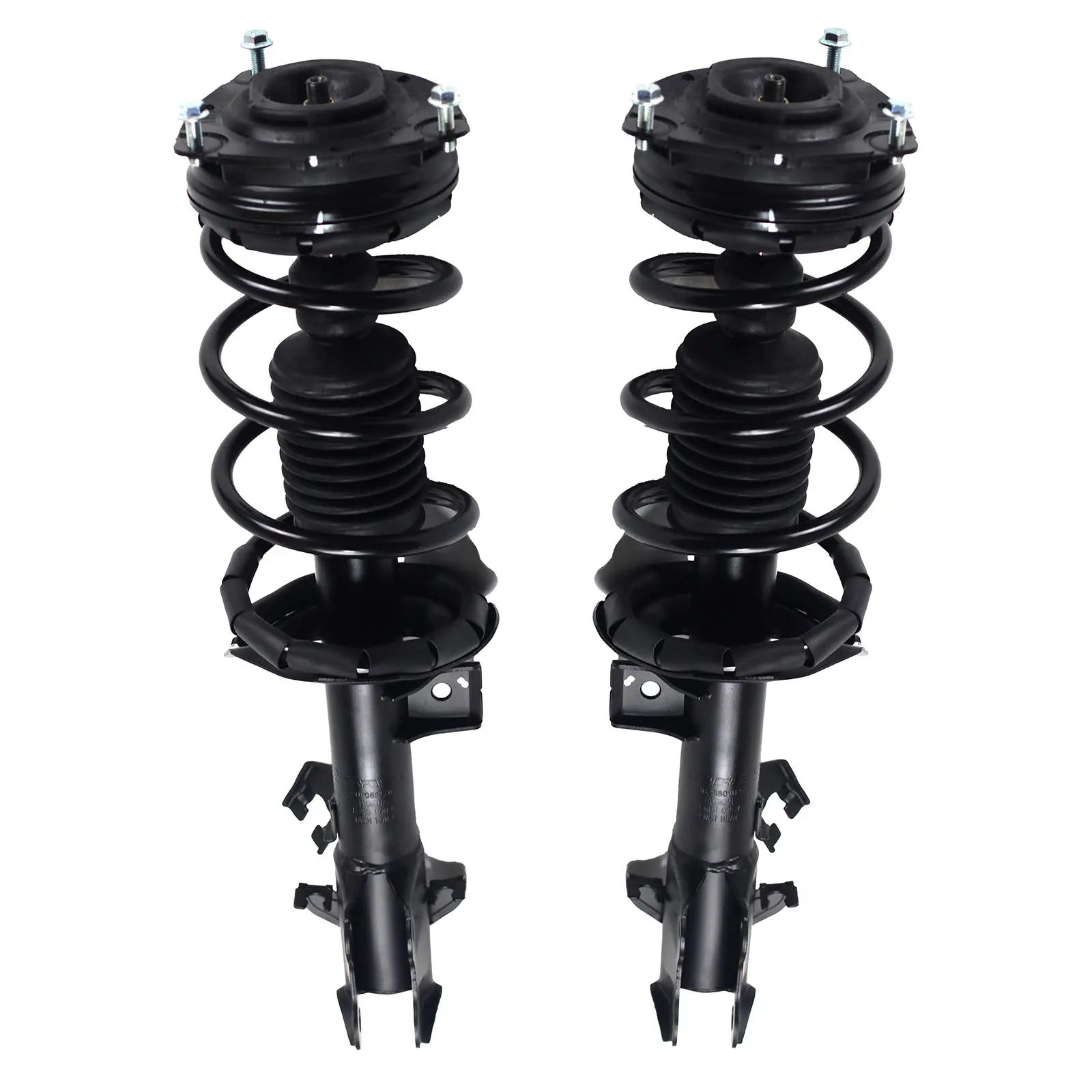 2x Standard Front Complete Quick Struts, Compatible with 2007-2009, 2010-2012 Nissan Versa, 2X Complete Struts