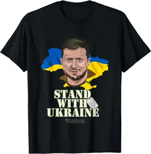 Zelensky Stand with Ukraine Volodymyr Zelensky T-Shirt