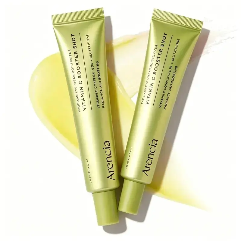 Arencia Vitamin C Booster Shot Serum with Glutathione, Niacinamide and Vitamin E for Dark Spot Care, Fine Lines & Wrinkles, Glass Skin, Korean Skincare 30ml/1.01 fl.oz