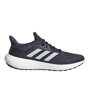 adidas Mens Pureboost Jet Running Sneakers Shoes - Grey adidas Mens Pureboost Jet Running Sneakers Shoes - Grey