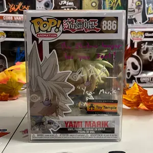 Funko Pop! Autographed Yugioh Yami Marik Signed By Jonathan Todd Ross