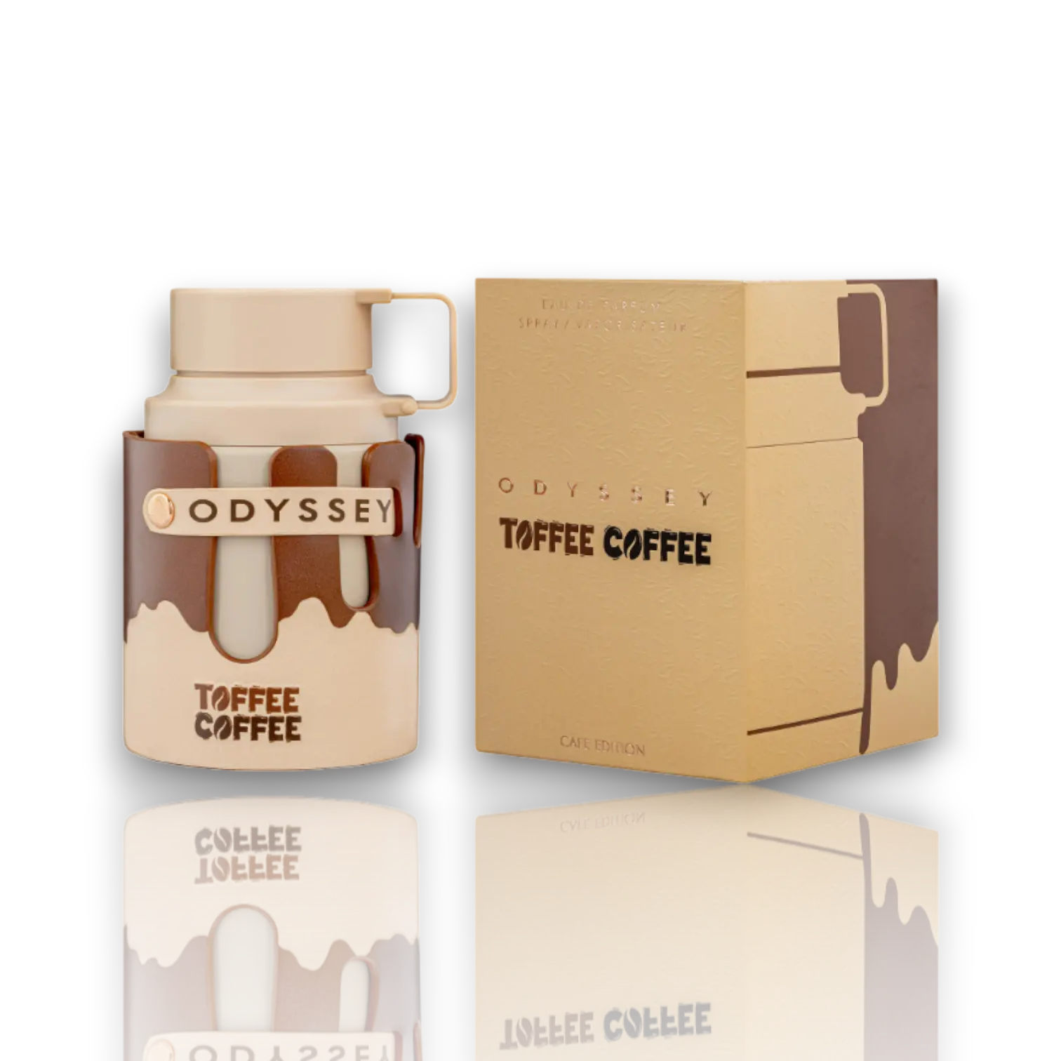 Armaf | Odyssey | Toffee Coffee | Unisex Fragrance | 100 ML 3.4 OZ | Eau De Parfum | Coffee - Dulce de leche & Honey