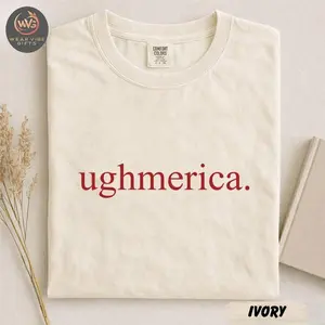 Ughmerica Shirt Funny Anti 4th of July Tee, Sarcastic USA Parody Shirt, Political Humor Graphic Tee, Independence Day Protest Gift