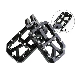 Colored Nail Foot Pedals for Surron Light Bee X S, Segway X160 X260 CNC Aluminum Alloy Pedals  Talaria MX4, Foot Pegs E Ride PRO SS Dirtbike Off-road Motorcycle Modified Accessories