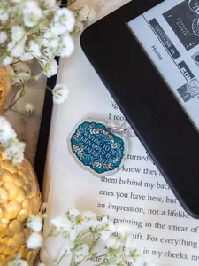 USB-C Dust Plug Charm | Acrylic Bookish Kindle / Phone Accessories