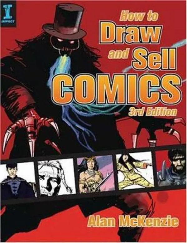 USED Book - How To Draw & Sell Comics by Alan McKenzie (Paperback) - english