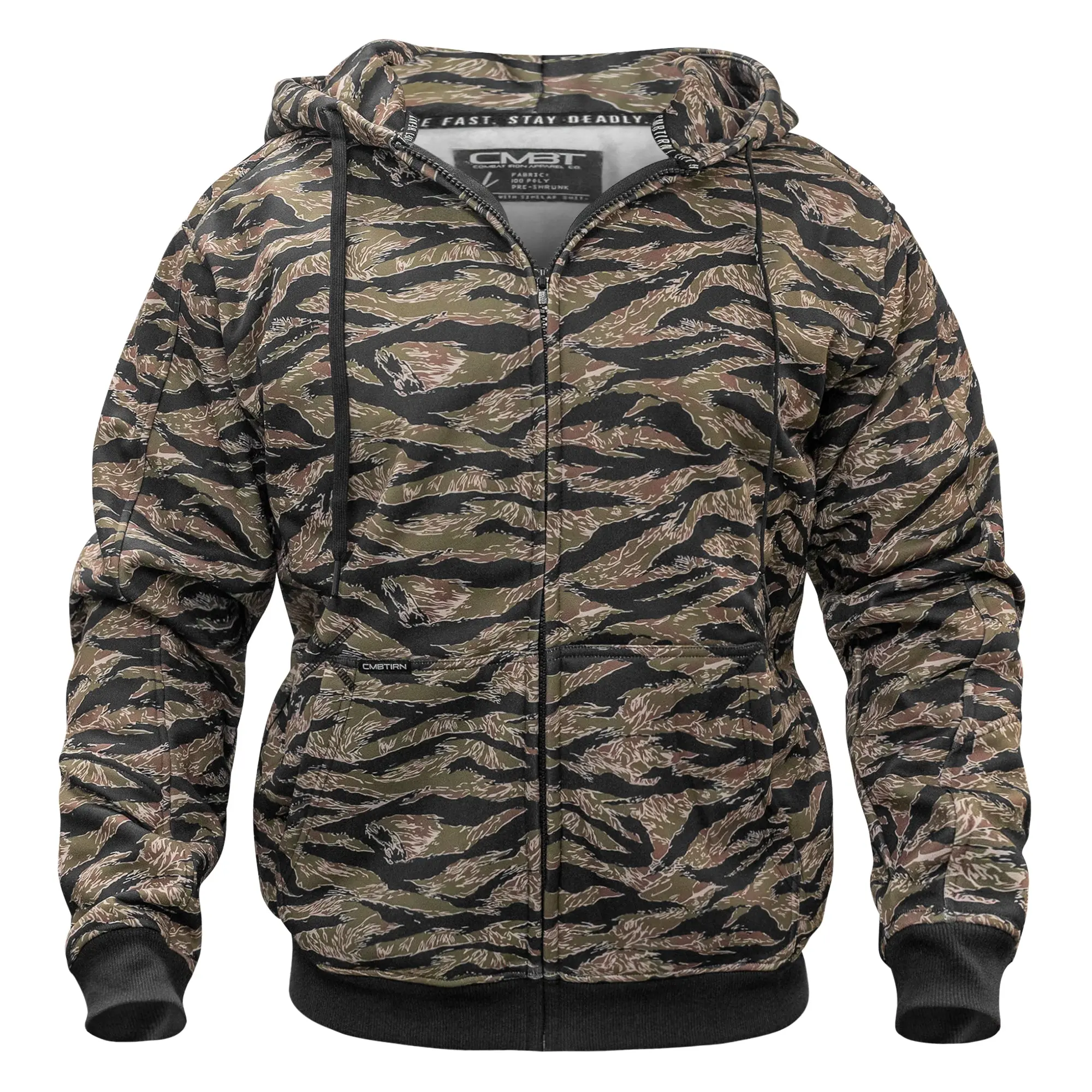 Men's Zip Up Fleece Lined Hoodie 2.0