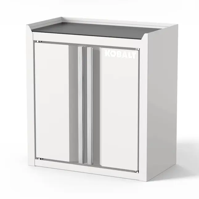 Kobalt Kobalt Mini Cabinet - White Portable Toolbox BRAND NEW VARIANT Durable Toolbox Durable Metal Box Tool Storage Box Tool Box Organizer