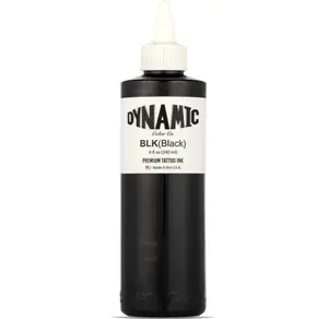 Dynamic Color Co Black Ink 8oz Bottle