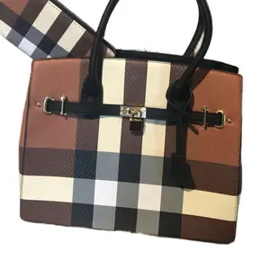 Travel Tote Bag - Plaid Design in Multiple Colors Ideal for Travel with Styli Travel Tote Bag - Plaid Design, Multiple Colors, Ideal for Travel. styled Buckle pad lock closure!