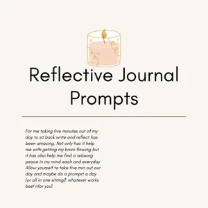 Reflective Journaling Book: Explore Your Inner Self