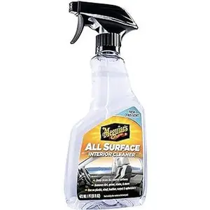 Meguiar's All Surface Interior Cleaner - All Purpose Interior Cleaner Quickly and Safely Cleans All Your Interior Surfaces and Leaves Behind a Pleasant Scent - Premium Auto Interior Cleaner, 16oz