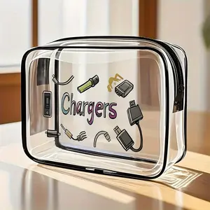 High-Quality Travel Bag for Toiletries, Two Sizes Available, Essential Travel Accessories, Women's Makeup Bag, Airport Approved, Travel Essentials Bag