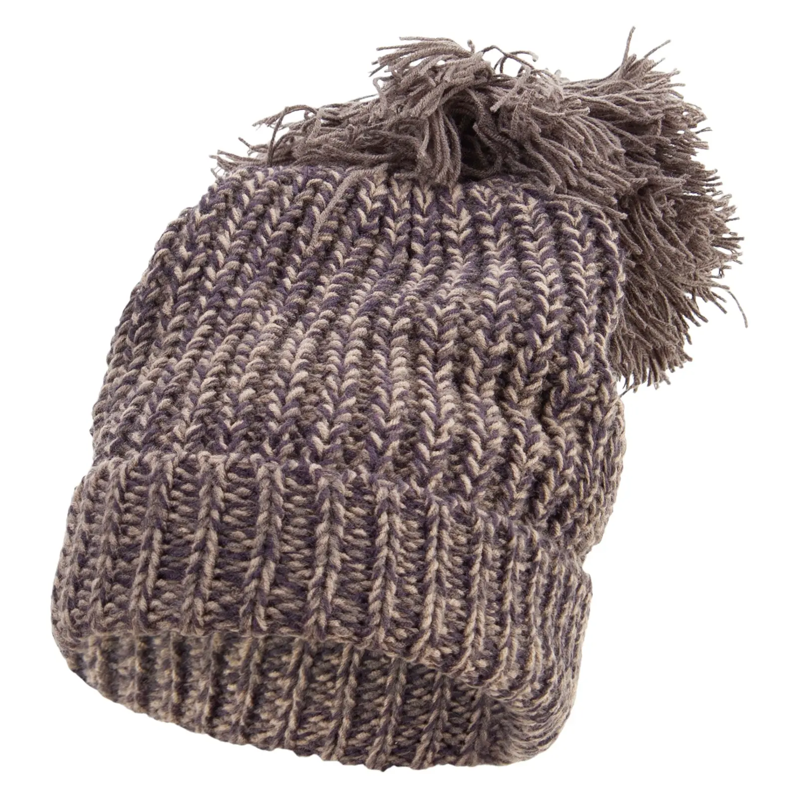 Women's Pom Pom Cuff Beanie