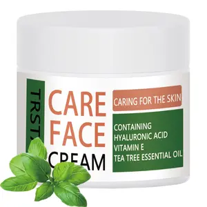 Trstay Skin Care Moisturizing Cream, Hyaluronic Acid, Vitamin E, Tea Tree Oil, Gentle Daily Nourishing, Moisture-Rich Formula
