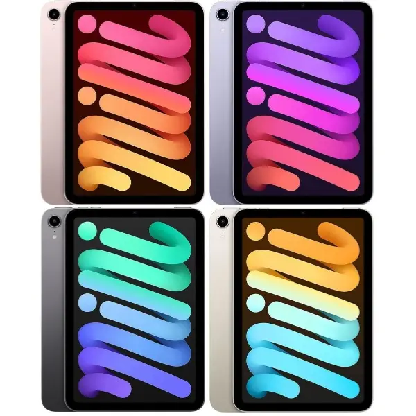 Refurbished Apple iPad Mini 6 2021 (Wi-Fi Only) 64GB All Colors - Acceptable with 1 Year Warranty by BITB