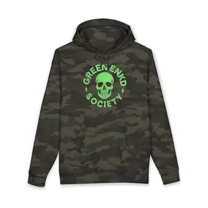 Green Enkd Society Hoodie — Jason Graphic Hoodie