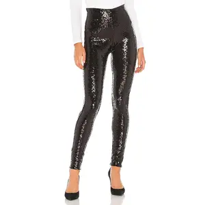 Commando Sequin Leggings in Black