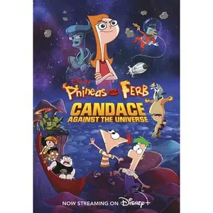 USED-Phineas and Ferb Candace Against the Universe by Disney Books (Paperback)