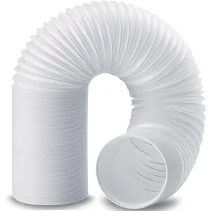 80" Length 5.9 Inch Diameter Portable Air Conditioner Hose, AC Exhaust Hose Anti-Clockwise Thread Air Conditioner Parts Compatible with Haier, Delonghi and More (Anti-Clockwise 5.9 inch)
