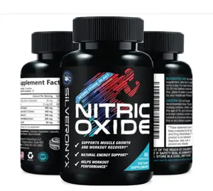 Extra Strength Nitric Oxide Supplement 3X Strength L Arginine, Citrulline Malate, AAKG, Beta Alanine - Premium Muscle Supporting Nitric Booster - Natural Energy & Heart Health Support - 60 Capsules