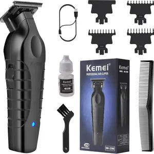 KEMEI 2299 Professional Hair Clippers for Men Professional - Cordless&Corded Barber Clippers for Hair Cutting & Grooming Rechargeable Beard Trimmer