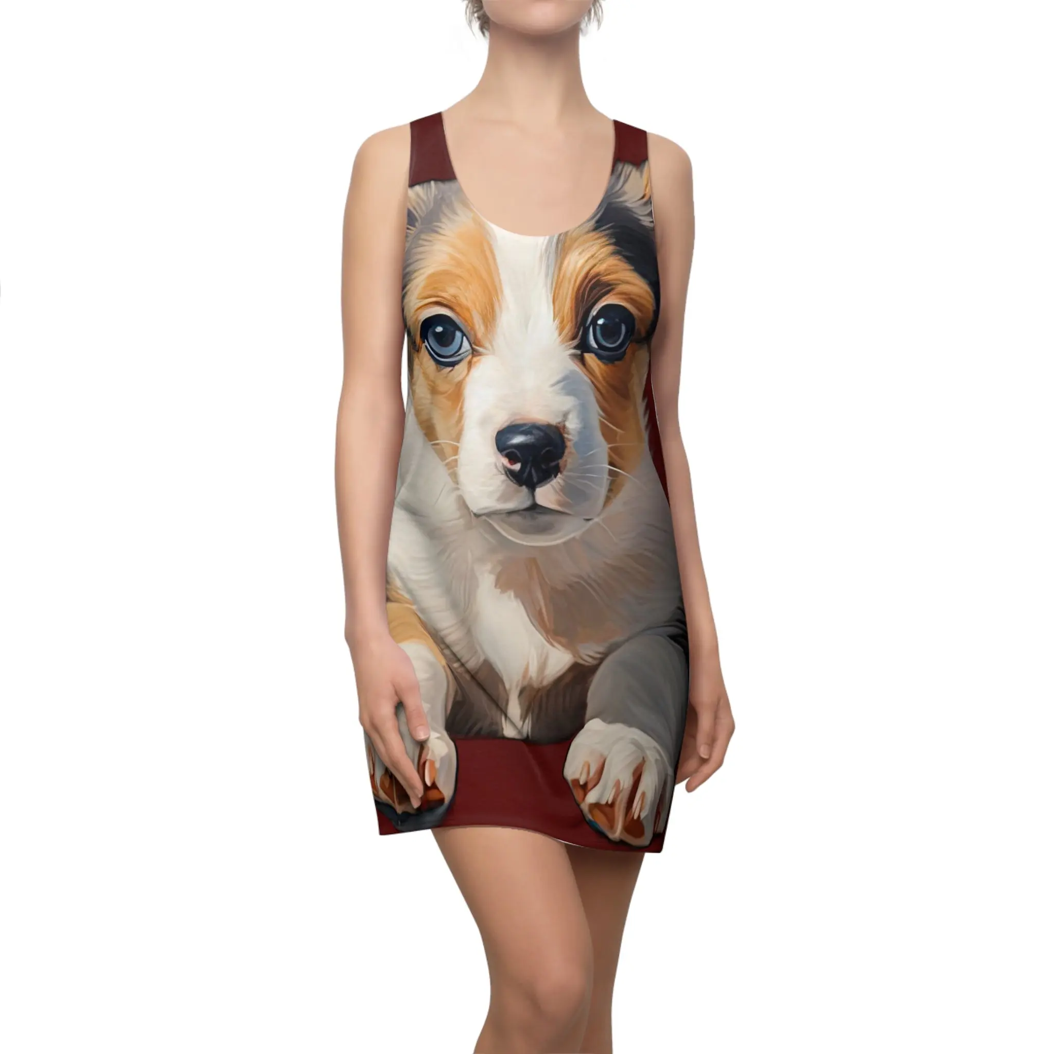 Puppy Dog Eyes Racerback