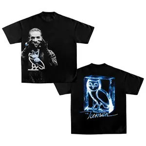 Drake The Iceman Frozen Owl TEE, Unisex Rap Shirt, Rap Tee, Music Fans Shirt, Rapper Merch Gift for Him Gift For Her, Y2K Womenswear And Menswear Graphic Tee Top Crewneck Appa