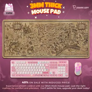 Marauder's Map Desk Mat, Wizarding World Gaming Pad, Popular Movie Character Mouse Pad, Magic Gift, Desk Mat, PC Accessories.