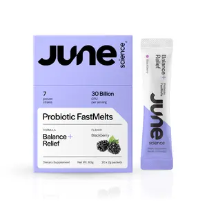 June Science PH Balance Probiotics Prebiotics PH Defend Stressedout Relief Healthy Odor Tract Support Student Exam Stress Relief Night Shift Worker Office Worker Late Night Energy Fatigue Support Made in USA Powder Supplement Organic Vitamin