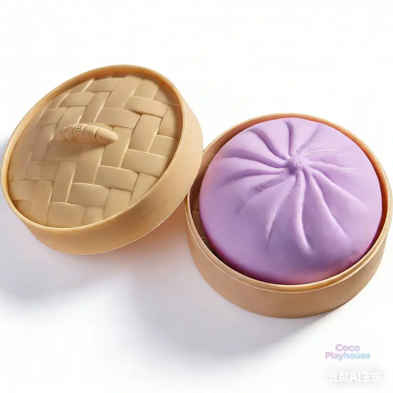 4-Pack, 2-Pack, Galaxy Dumpling Toy Squishy - Mystery Bun Fidget Toy, Soft TPR Material, 3.35" x 2.17", Stress Relief, Random Style per Pack Sleep Aid and Stress Relief super rare glitter