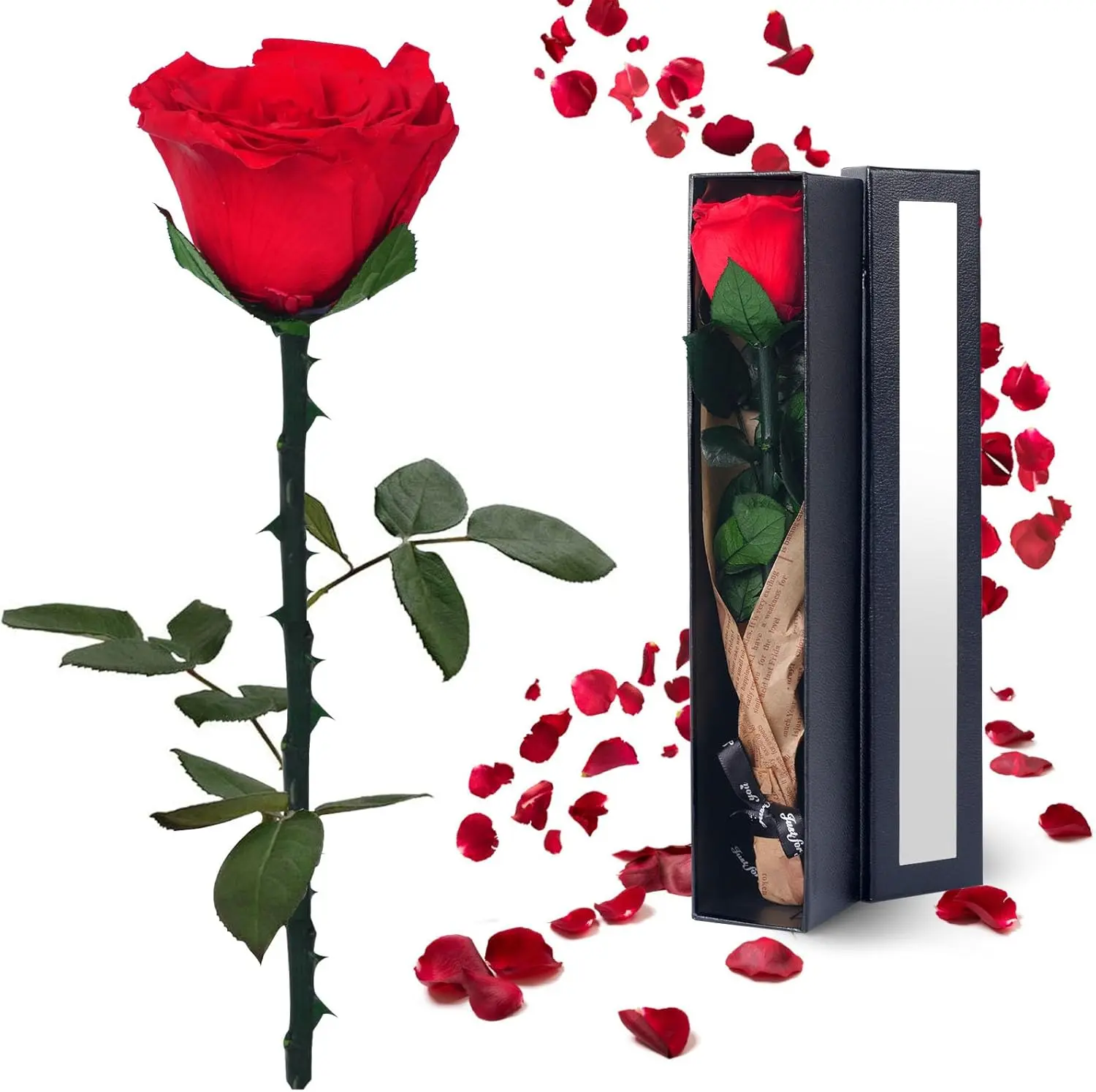 Flowers for Delivery Prime Mom Birthday, Preserved Rose Women Gifts for Her Anniversary